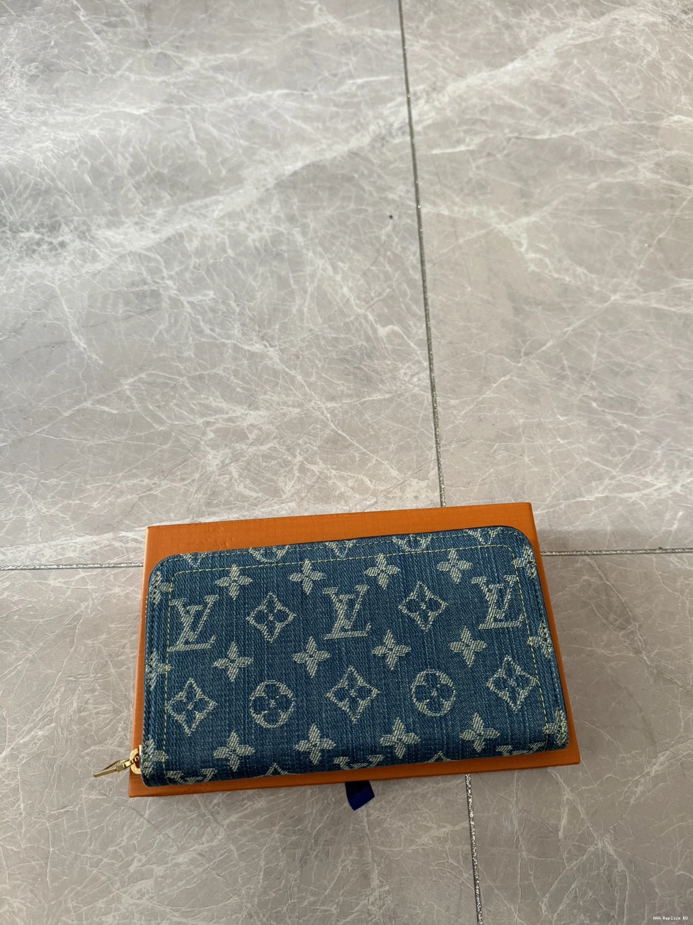 Aaa replica bags LOUIS VUITTON WALLET ZIPPY 0707